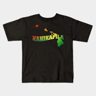 kanikapila - hawaiian island Kids T-Shirt